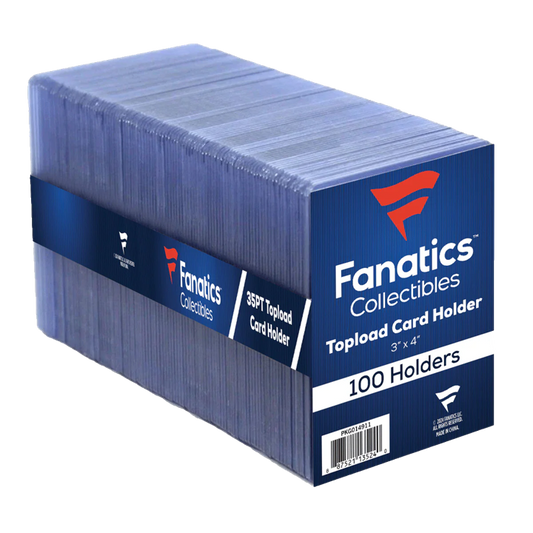 Fanatics 35pt 3x4 Top Loaders (100pk)