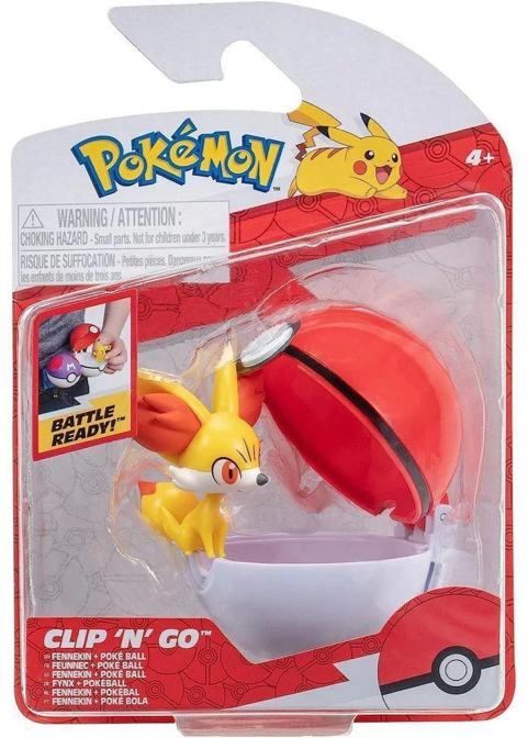 Pokemon Clip N Go: 2-Inch Battle Figure & Poke Ball