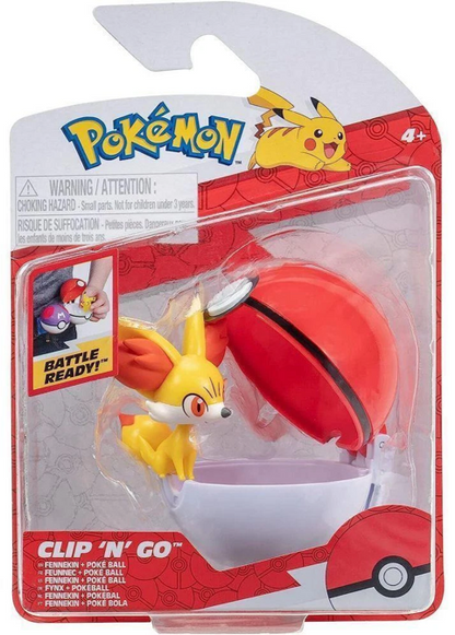 Pokemon Clip N Go: 2-Inch Battle Figure & Poke Ball
