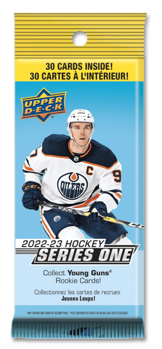 2022-23 Upper Deck Series One Hockey Value Pack (30 Cards)