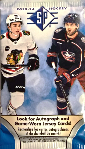 2023-24 Upper Deck SP Hockey Blaster Pack (5 Cards)