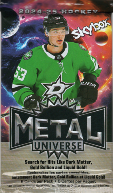 2024-25 Skybox Metal Universe Hockey Blaster Pack (6 Cards)