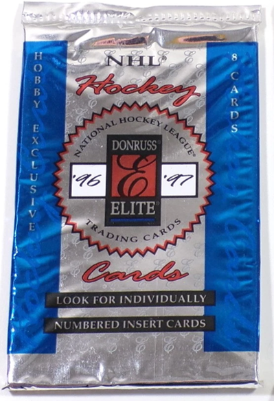 1996-97 Donruss Elite Hockey Hobby Pack (8 Cards)