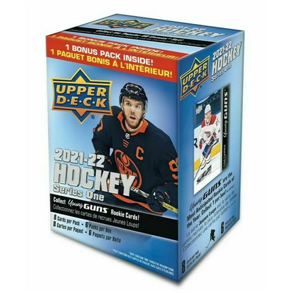 2021-22 Upper Deck Series 1 Hockey Blaster Pack (6 Packs)