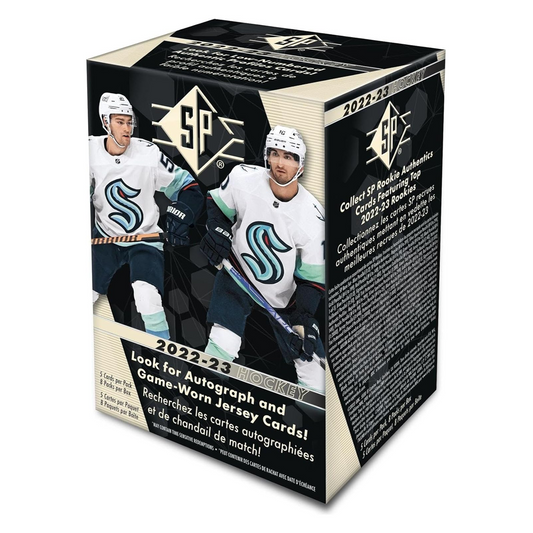 2022-23 Upper Deck SP Hockey Blaster Box (8 Packs)