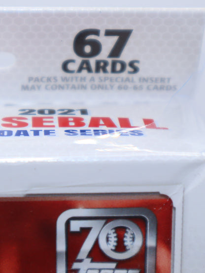 2021 Topps Update Baseball Cards Hanger Box