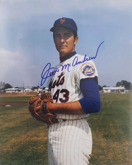 Jim McAndrew New York Mets Autographed 8x10 - No COA