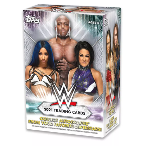 2021 Topps WWE Value Box (11 Packs)