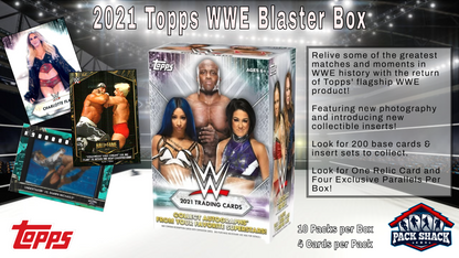 2021 Topps WWE Value Box (11 Packs)