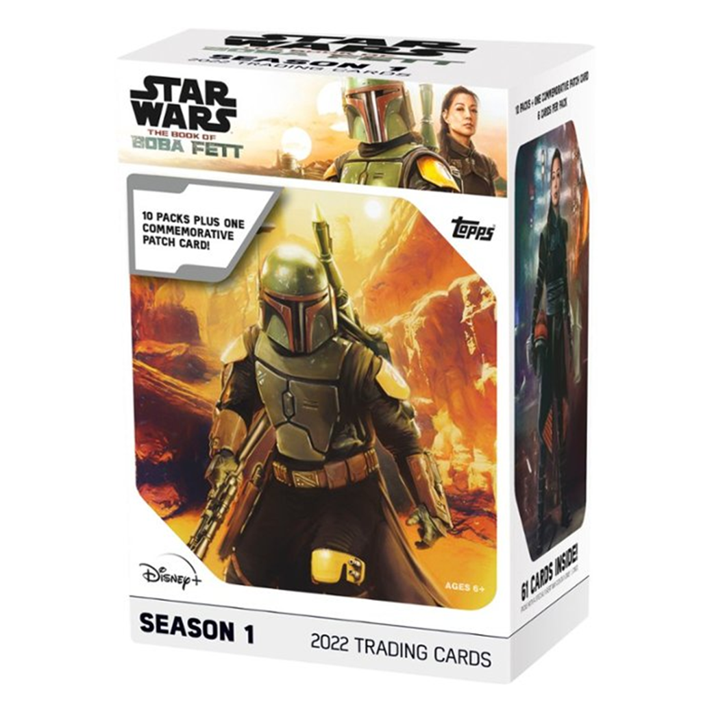 2022 Topps Star Wars: The Book of Boba Fett Season 1 Value Box (10 Packs)