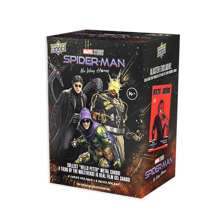 2023 Upper Deck Marvel Spider-Man: No Way Home Blaster Box (6 Packs)