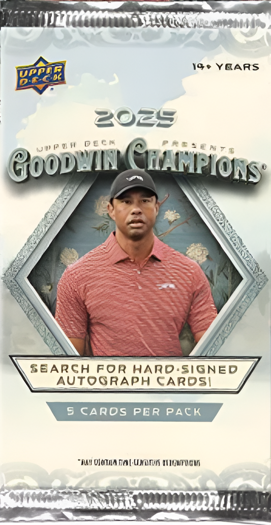 2025 Upper Deck Goodwin Champions Blaster Pack (5 Cards)