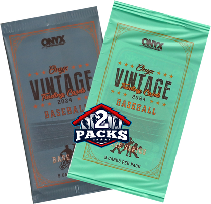 2024 ONYX Vintage Base & Extended Baseball Hobby 2pk (5 Cards each)