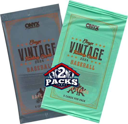2024 ONYX Vintage Base & Extended Baseball Hobby 2pk (5 Cards each)