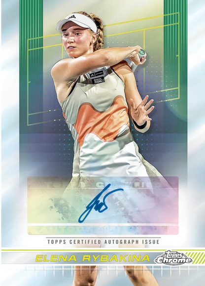 2024 Topps Chrome Tennis Blaster Pack (4 Cards)