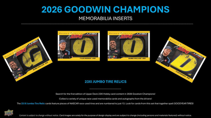 2026 Upper Deck Goodwin Champions Hobby Pack (5 Cards)