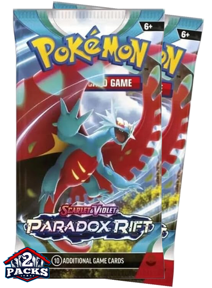 Pokemon Scarlet & Violet: Paradox Rift Booster 2pks (10 Cards Each)