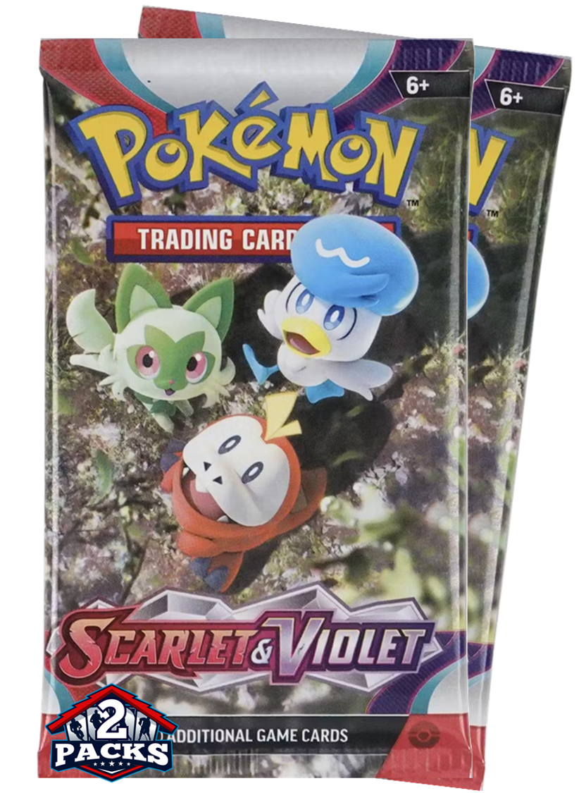 Pokemon Scarlet & Violet Booster 2pks (10 Cards Each)