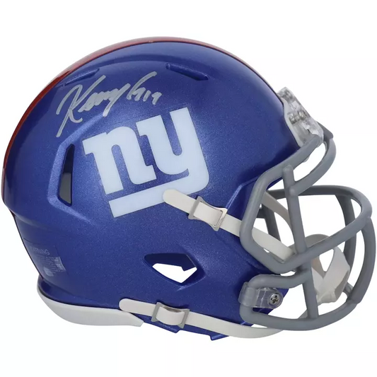 Kenny Golladay NY Giants Autographed Riddell Speed Mini Helmet - FANATICS Authentic