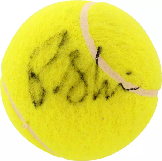 Pam Shriver Autographed Tennis Ball - FANATICS Authentic