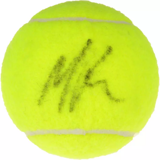 Milos Raonic Autographed Wilson Tennis Ball - FANATICS Authentic