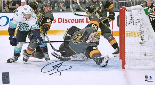 Ryan Donato Autographed Seattle Kraken 1st Goal 10x18 Photo - FANATICS Authentic