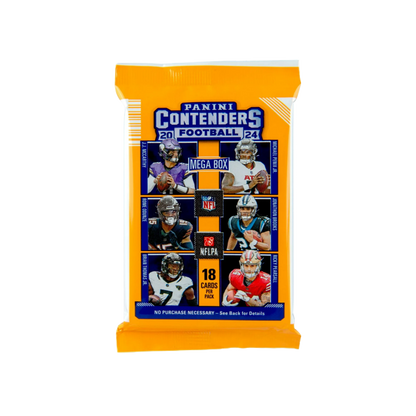 2024 Panini Contenders Football Mega Box (6 Packs)
