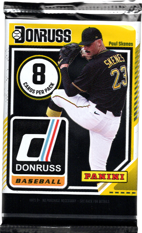 2024 Panini Donruss Baseball Hobby Pack (8 Cards)