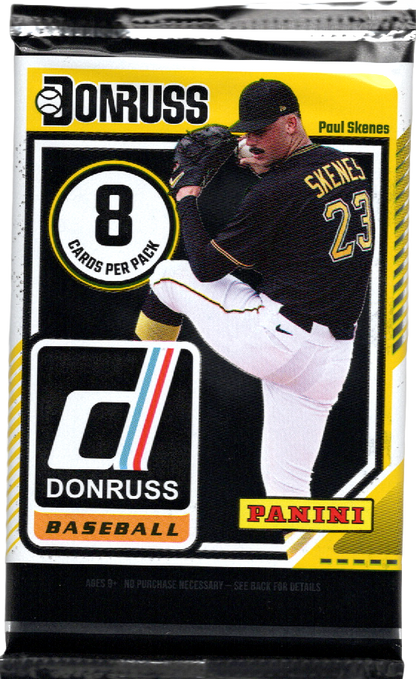 2024 Panini Donruss Baseball Hobby Pack (8 Cards)