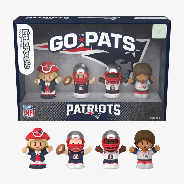 Fisher-Price Little People Collector NFL Four-Piece Figure Team Set (Various Teams)