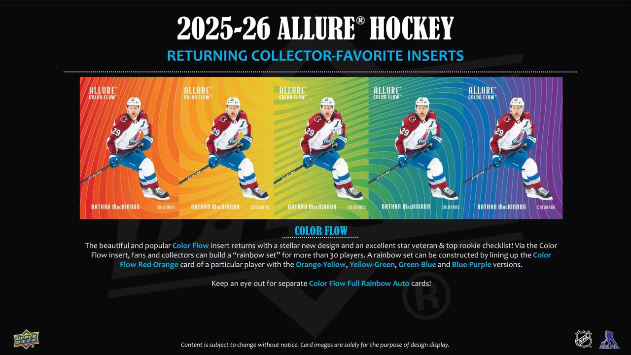 2025-26 Upper Deck Allure Hockey Blaster Box (4 Packs)