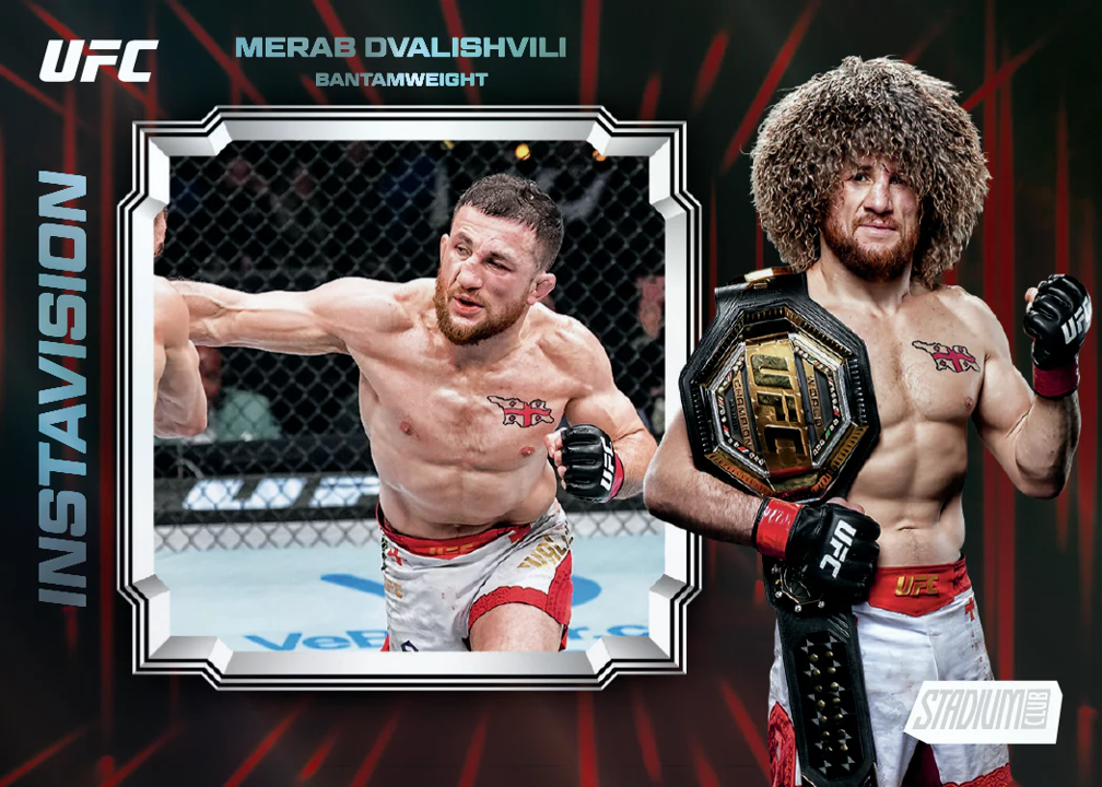 2025 Topps Stadium Club UFC Blaster Pack (5 Cards)