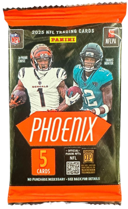 2025 Panini Phoenix Football Hobby Pack (5 Cards)