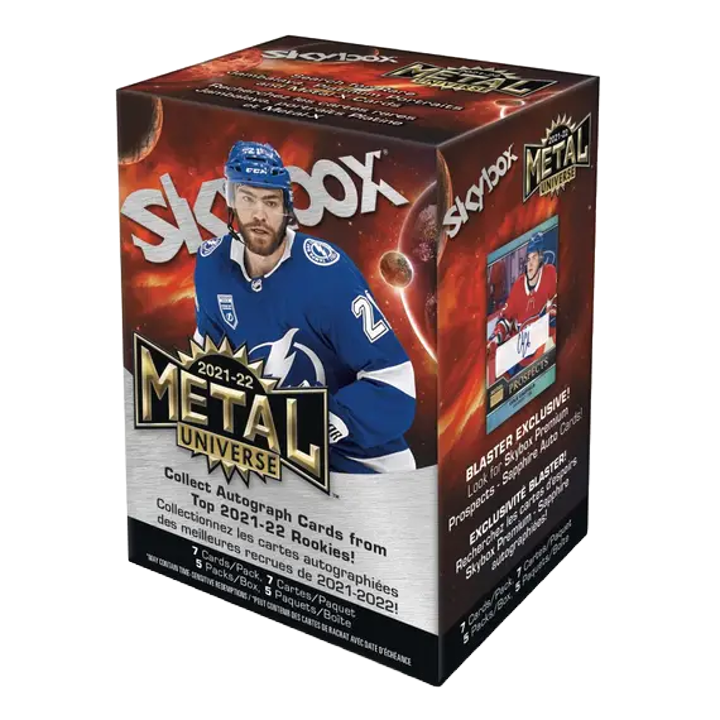 2021-22 Upper deck Skybox Metal Universe Hockey Blaster Box (5 Packs)