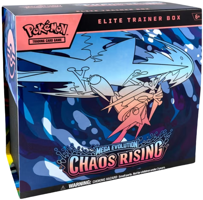 Pokémon: Mega Evolution CHAOS RISING Elite Trainer Box (ETB)