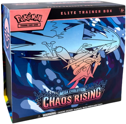 Pokémon: Mega Evolution CHAOS RISING Elite Trainer Box (ETB)