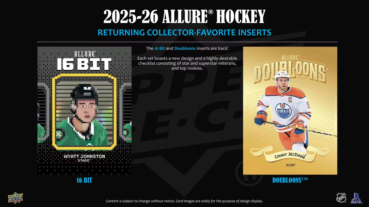 2025-26 Upper Deck Allure Hockey Blaster Box (4 Packs)