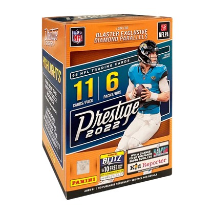 2022 Panini Prestige Football Blaster Box (6 Packs)