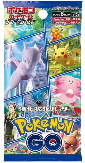 Pokemon: GO (s10b) JPN Booster Pack (6 Cards)