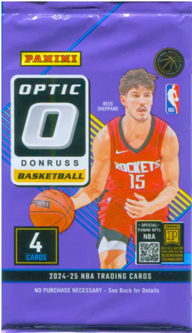 2024-25 Panini Optic Basketball Hobby Pack (4 Cards)