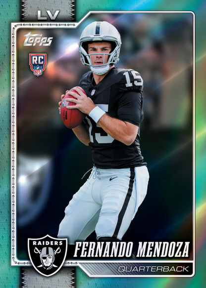 2026 Topps Flagship Football Value Box (6 Packs)