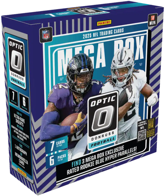 2025 Panini Optic Football Mega Box (6 Packs)