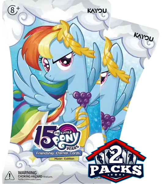 MY LITTLE PONY Friendship Eternal: Moon Edition 2 Cards 2pk (8 Cards)