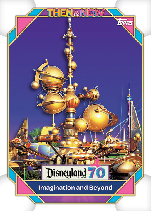 2025 Topps Disneyland 70th Anniversary Blaster Pack (5 Cards)