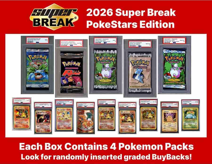 2026 Super Break PokeStars Edition Box