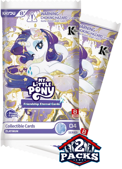 MY LITTLE PONY: Friendship Eternal - Moon Edition Series 4 Trading Card 2pk (8 Cards)