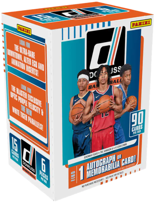 2025-26 Panini Donruss Basketball Blaster Box (6 Packs)