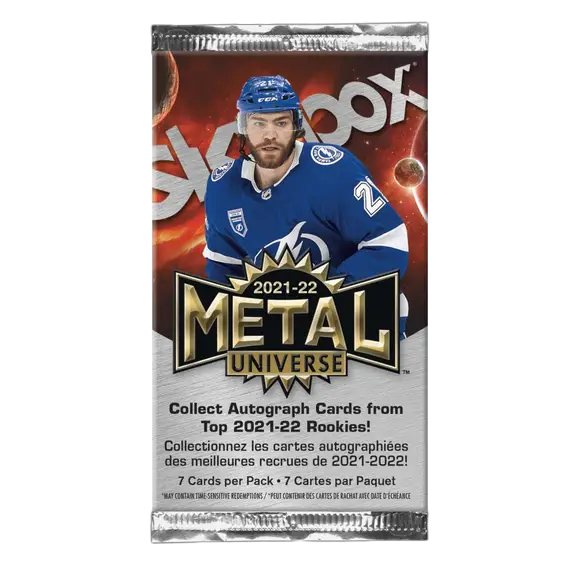 2021-22 Upper deck Skybox Metal Universe Hockey Blaster Box (5 Packs)