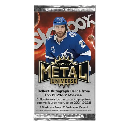2021-22 Upper deck Skybox Metal Universe Hockey Blaster Box (5 Packs)