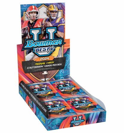 2024 Bowman Best U Football Hobby Box (12 Packs)
